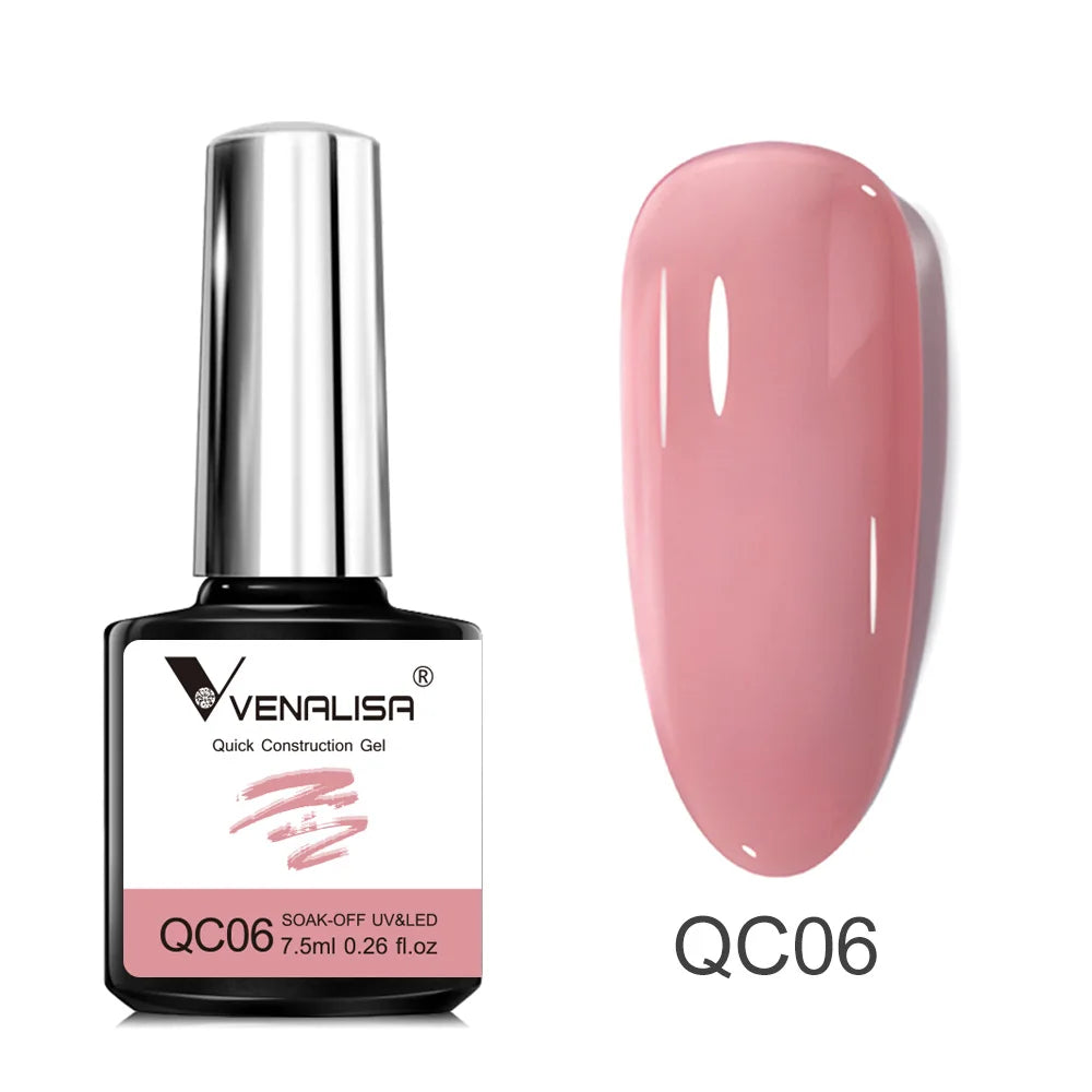 VENALISA Quick Construction Jelly Gel – Nail Strengthener, 7.5ml