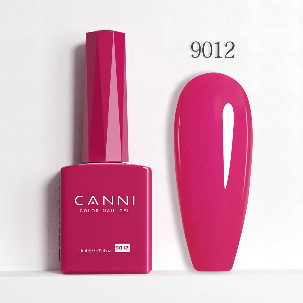 CANNI 9ml Gel Nail Polish 144Colors HEMA/TPO FREE Gorgeous Color Full Coverage Soak Off UV LED Semi Permanent Gel Varnish  Nails