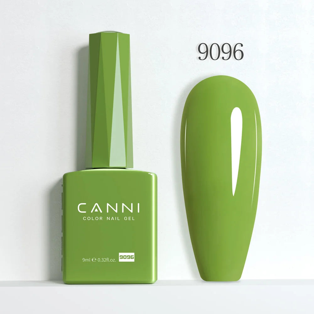CANNI 9ml Gel Nail Polish 144Colors HEMA/TPO FREE Gorgeous Color Full Coverage Soak Off UV LED Semi Permanent Gel Varnish  Nails
