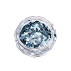 Nibiru DU Crystal Rhinestone Nail Flakes – Blue & Silver Sparkling Flat Gems