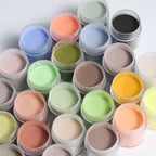24-Piece Acrylic Powder Set – Multi-Color Crystal Pigment Nail Extension Powder