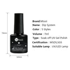 Mtssii Dipping Nail Powder System – Base, Top, Activator & Glitter Powder Kit