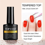 NAILCO Tempered Top Coat – Matte, Base, Blooming & Reinforce Gel Range