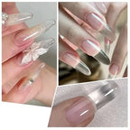 LILYCUTE Clear Non-Stick Hand Extension Gel – 3D Shaping Nail Extension Gel