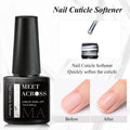 MEET ACROSS Cuticle Softener & Exfoliator – 7ml Cuticle Remover