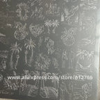 XMQ Summer & Holiday Nail Stamping Plate – Seasonal Image Template