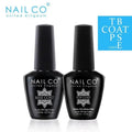 NAILCO 15ml Top Coat Base Coat Gel Nail Primer Gel Remover Nail Art Semi Permanent Lacquer Varnish Hybrid Nail Supplies