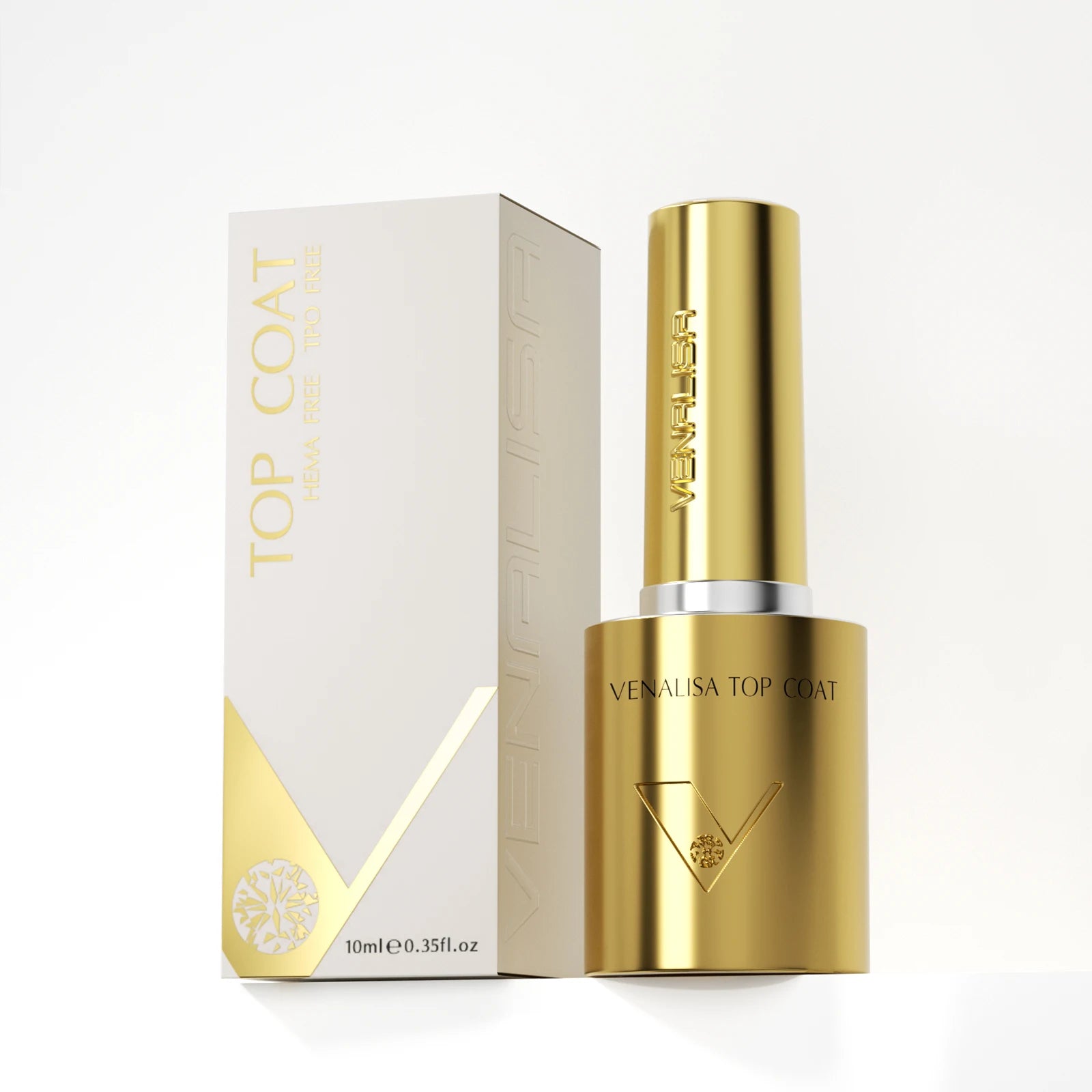 VENALISA HEMA/TPO-Free Nail Gel Polish VIP Kit – Ultra Glossy Diamond Top Coat
