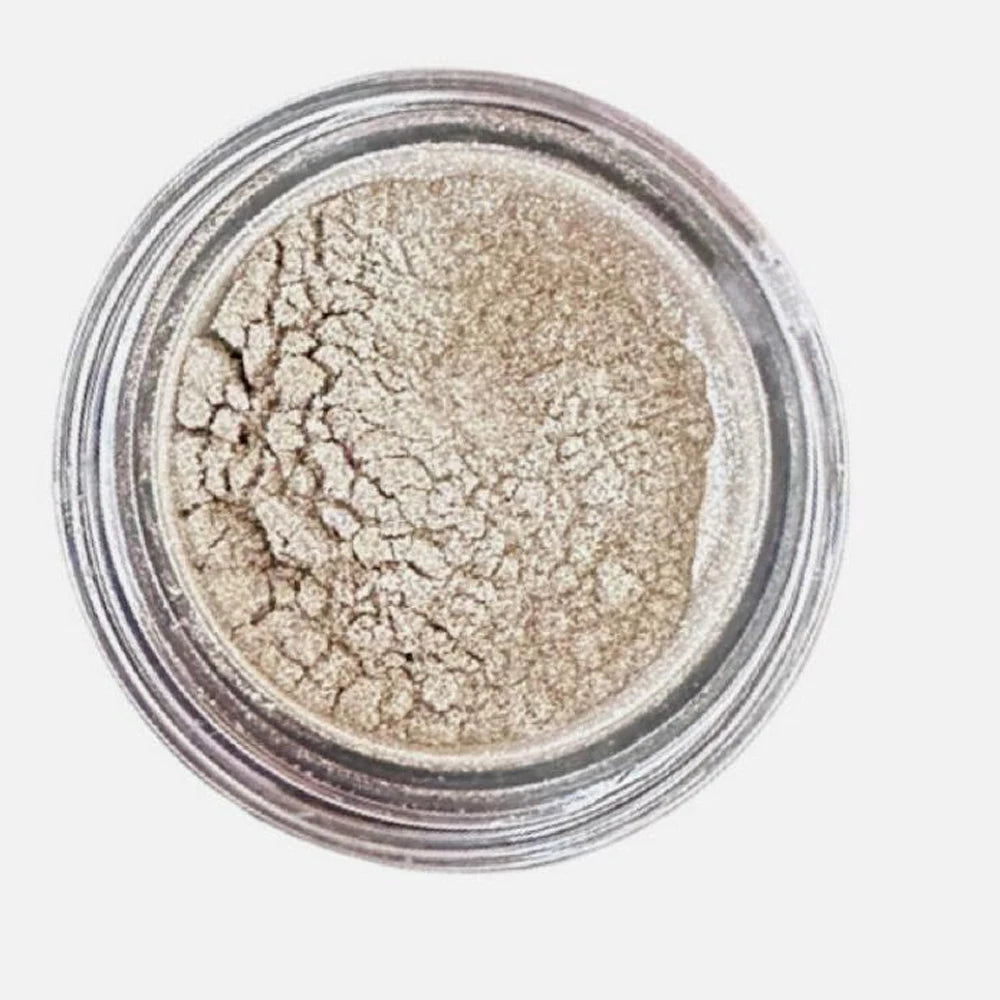 HotPress Silver White Aurora Mirror Chrome Nail Powder – High-Gloss Pigment