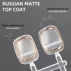 XEIJAYI Russian Matte Rubber Top Coat – Neon Art Seal Gel Polish