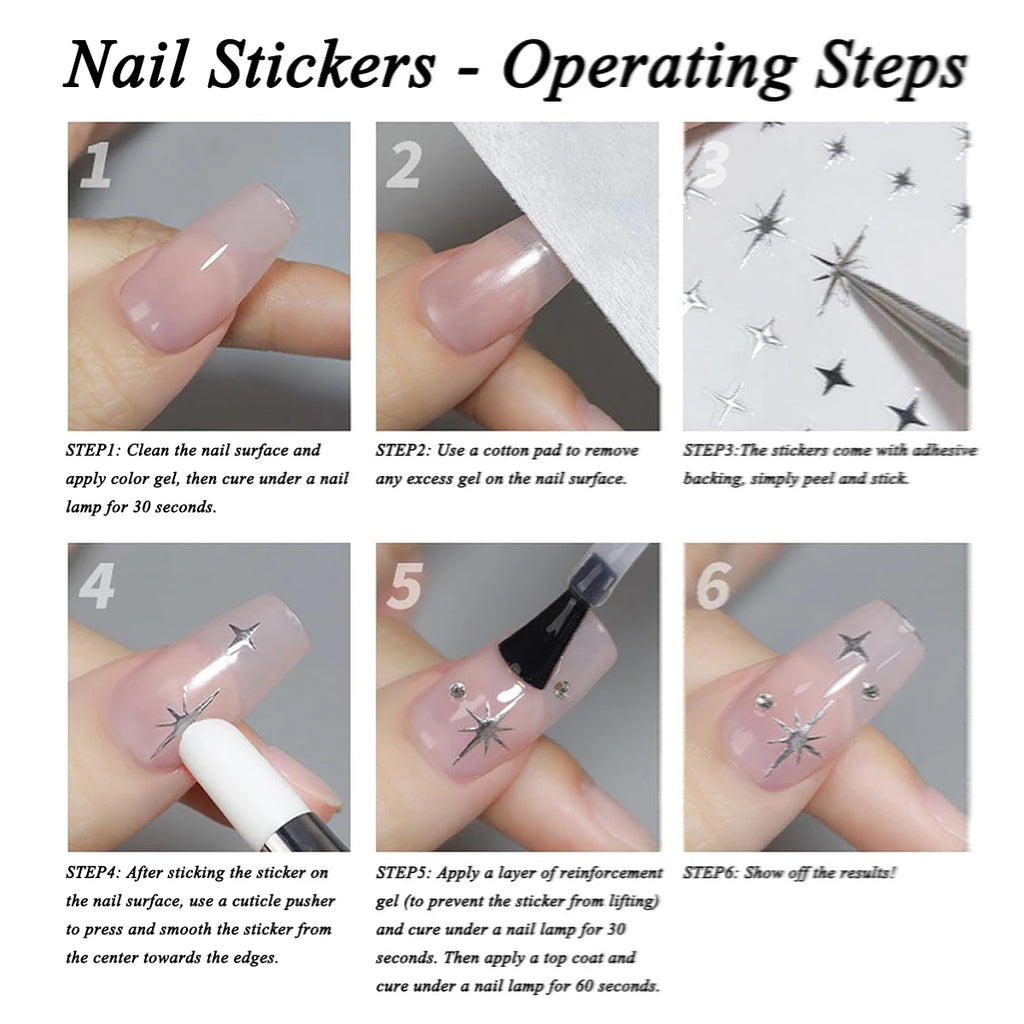5D Fruit Nail Stickers – Blueberry, Strawberry & Watermelon Summer Decals