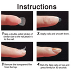 Double-Sided Jelly Nail Glue Stickers – Bulk Adhesive Tabs, 600pcs
