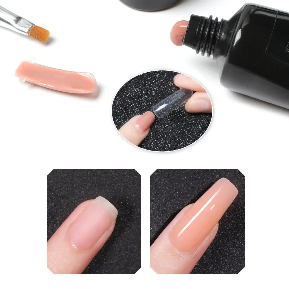 VENALISA Self-Leveling Poly Nail Gel – Natural Pink Camouflage Extension Gel, 26 Colors