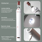 2-in-1 Nail File & UV/LED Curing Pen – Rechargeable Portable Drill and Lamp