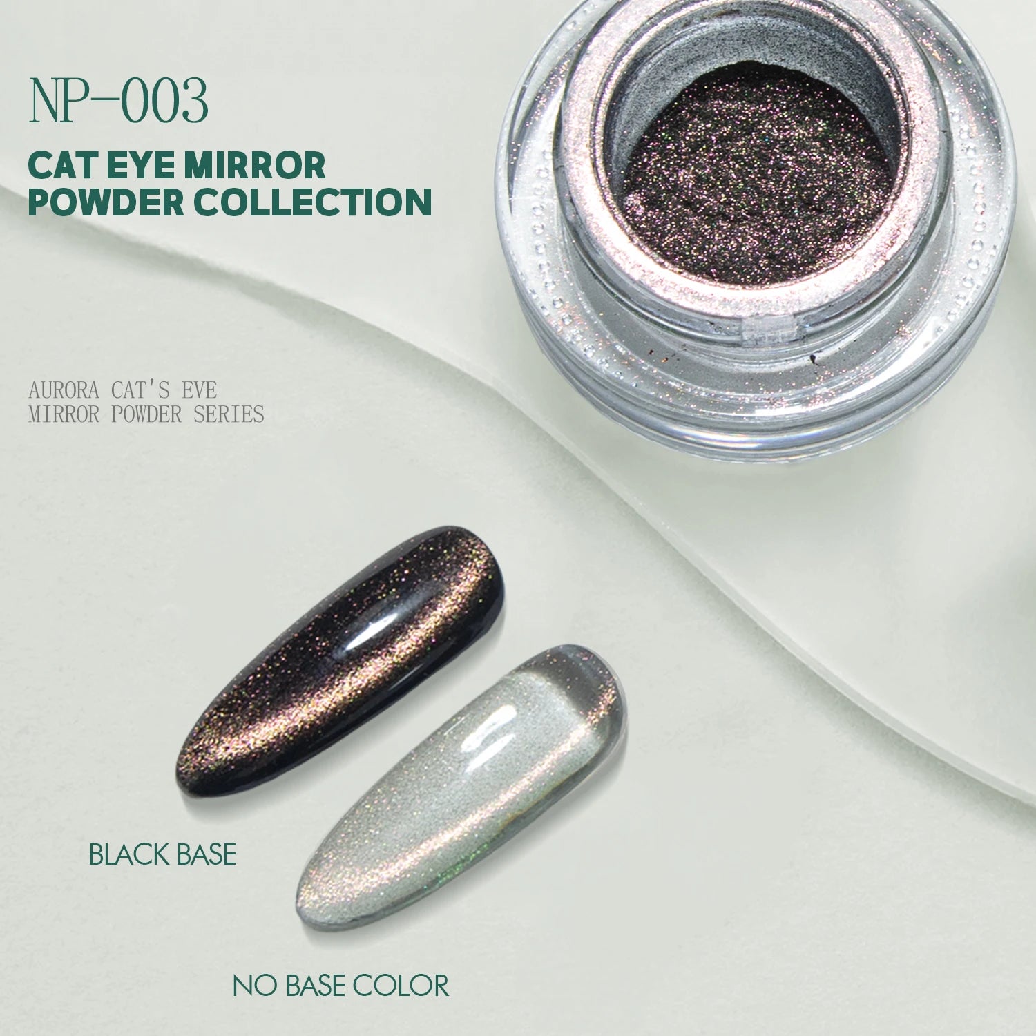 Nailpop  Metallic Cat Eye Nail Powder 10 Colors Magnetic Changing Glitter DIY Nail Art Decoration Glitter Nail Accessories 0.3g
