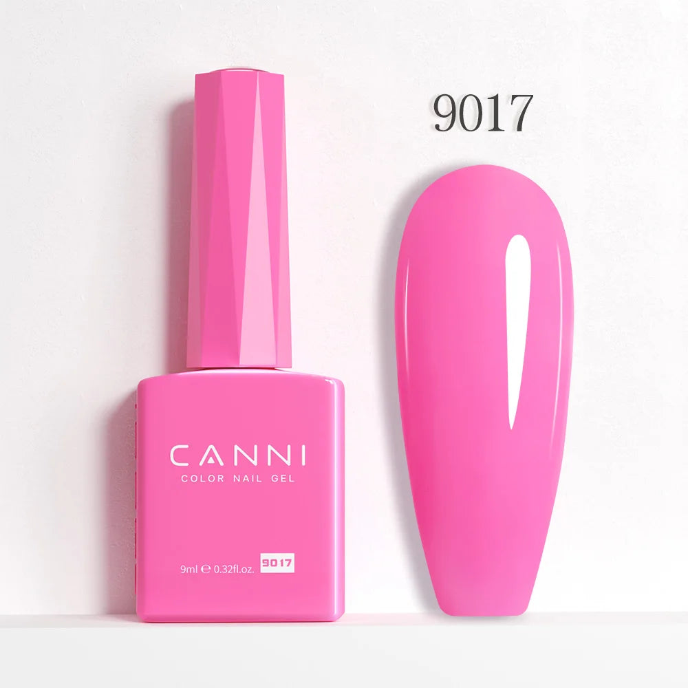 CANNI 9ml Gel Nail Polish 144Colors HEMA/TPO FREE Gorgeous Color Full Coverage Soak Off UV LED Semi Permanent Gel Varnish  Nails