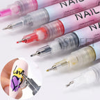 Graffiti Nail Pen 0.5mm – Black, White, Gold & Silver Detail Marker