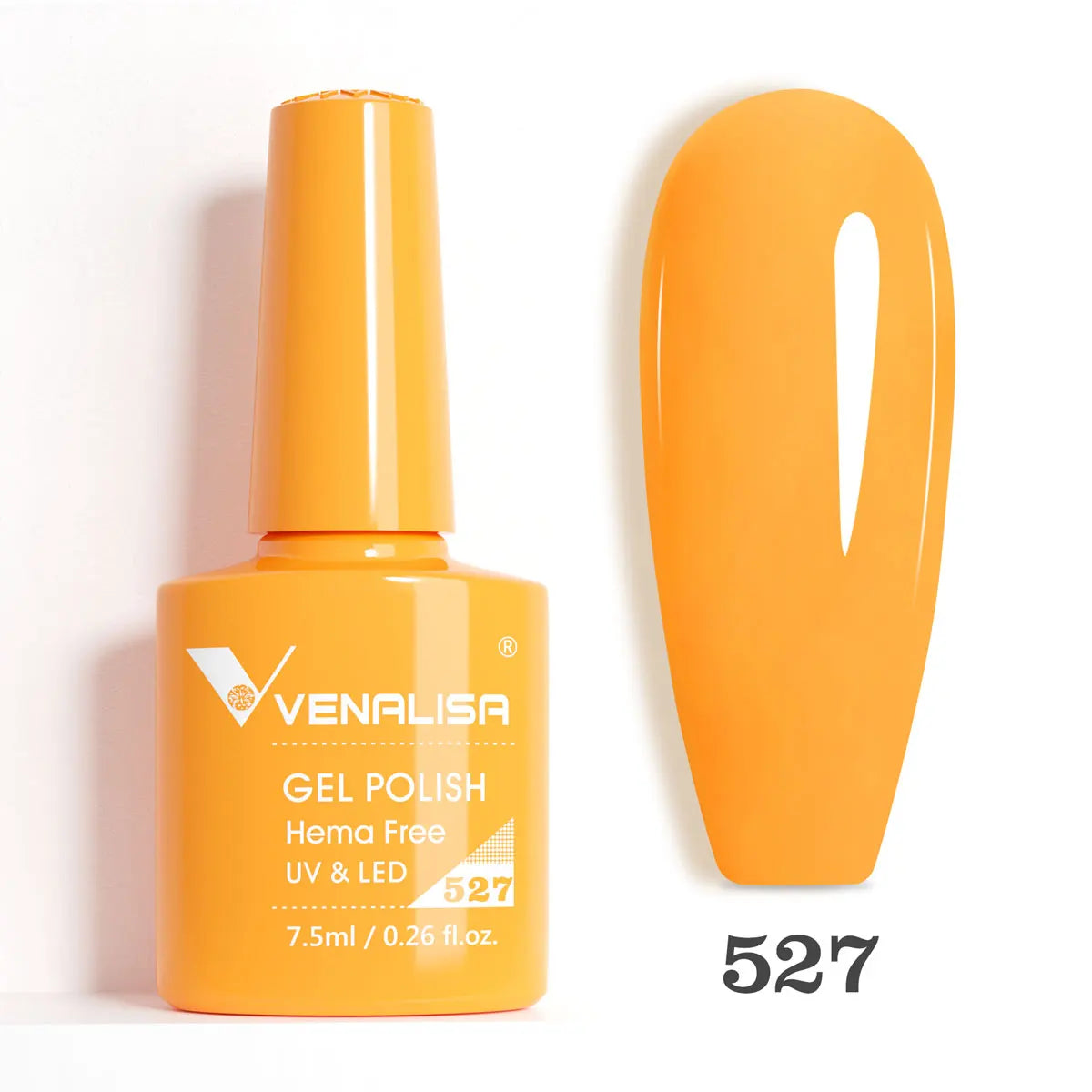 VENALISA 7.5ml Nail Gel Polish VIP5 HEMA Free Semi Permanent Soak off UV LED Nail Gel Varnish Full Coverage Nail Gel Lacquer