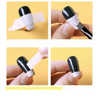 White Nail Art Masking Tape – Minimalist Polish Barrier Tape