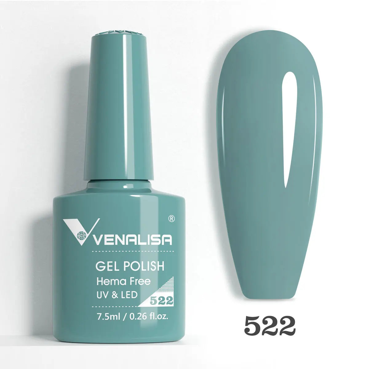 VENALISA 7.5ml Nail Gel Polish VIP5 HEMA Free Semi Permanent Soak off UV LED Nail Gel Varnish Full Coverage Nail Gel Lacquer