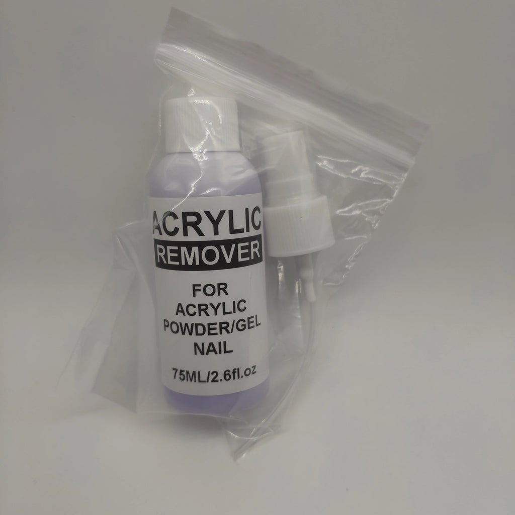 75ml Acrylic & Gel Polish Remover – Fast-Acting Soak-Off Liquid