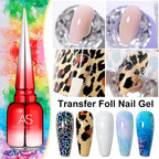 AS Gel Polish Line – Foil Transfer Gel, Top Coats & Base Gel, 15ml