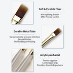 RSNAIL Elasticity Sweep Brush – DIY Gradient Nail Art Painting Pen