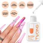 TWOING Super Strong Nail Glue – Long-Lasting Adhesion for False Nails & Press-Ons