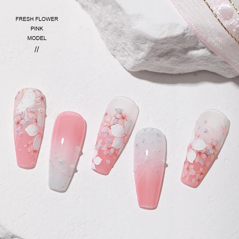 AS Gel Polish Line – Foil Transfer Gel, Top Coats & Base Gel, 15ml