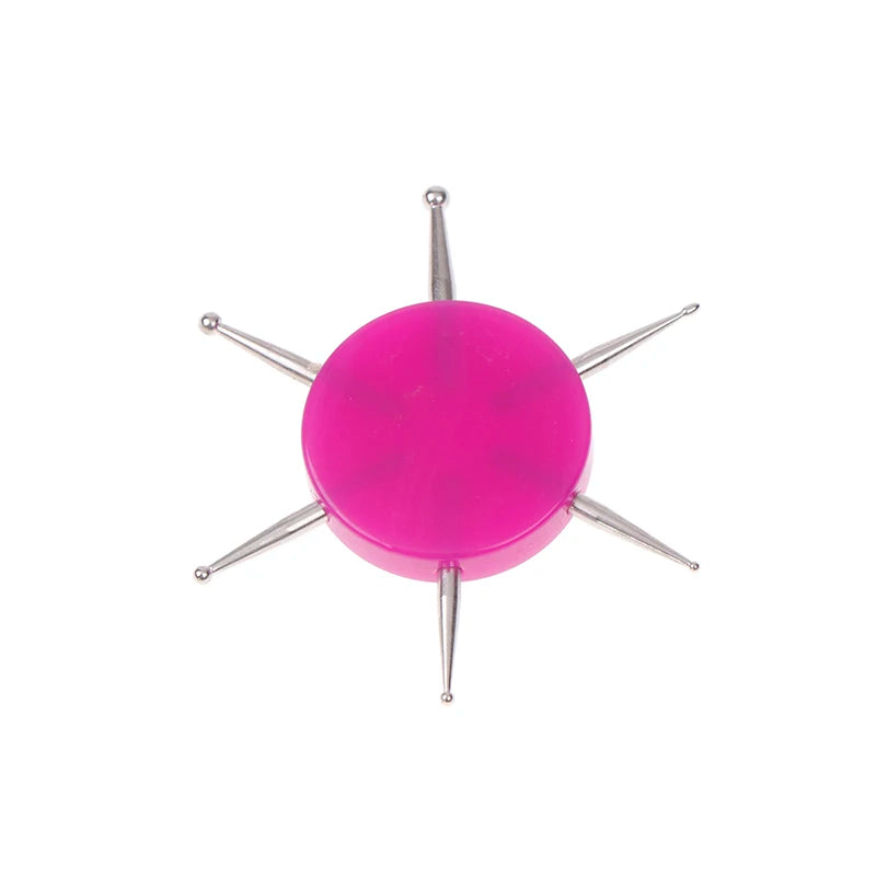 JCSYFAC 6-in-1 Circular Nail Dotting Tool – Acrylic Dot Painting Pen