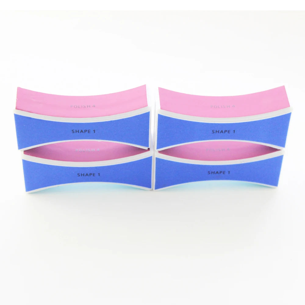 4Pcs/Set 4 in 1 Steps 4 Sides Nail Buffer And Files Block Women Girls Nail Art Tool Manicure Nail Buffer Block