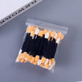 Disposable Double-Sided Mirror Chrome Powder Sponge Applicator Brushes