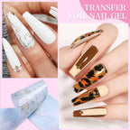 BORN PRETTY Gel Polish Line – Transfer Foil Glue, Top Coat & Base Gel
