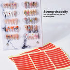 HNKMP Nail Adhesive Tape – Strong Sticky Double-Sided Glue Sticker