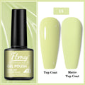 1pcs Colors Bright and Vibrant Gel Nail Polish - Perfect for Spring and Summer Manicures - UV/LED Soak Off Varnish for DIY Nail