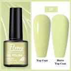 FTMY Bright & Vibrant Gel Nail Polish – 20 Colors, Spring & Summer UV/LED Gel