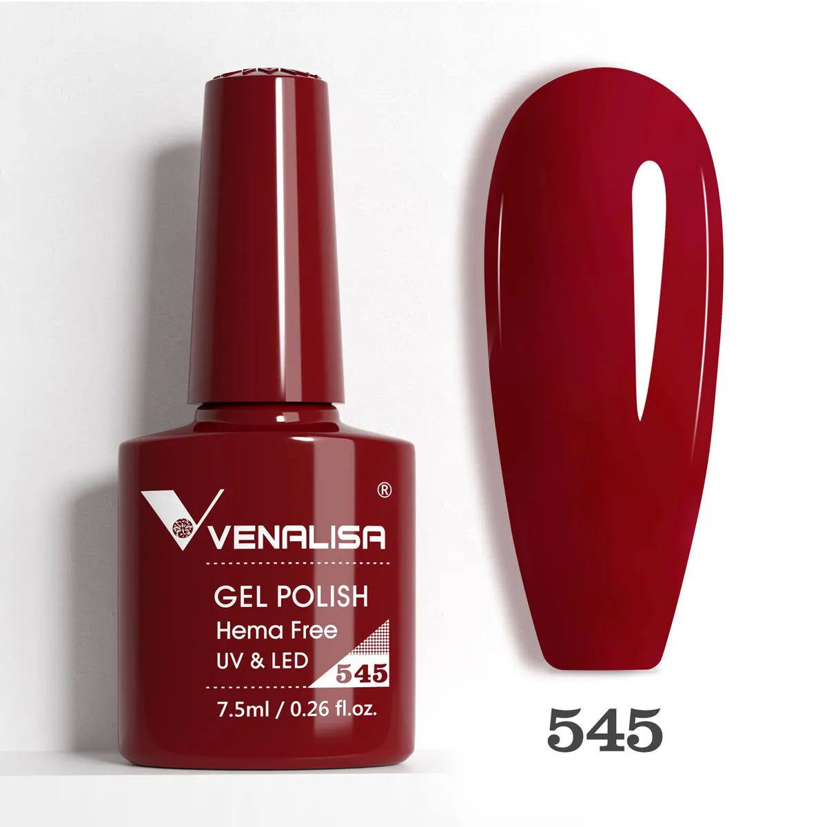 VENALISA 7.5ml Nail Gel Polish VIP5 HEMA Free Semi Permanent Soak off UV LED Nail Gel Varnish Full Coverage Nail Gel Lacquer