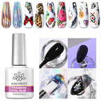 BORN PRETTY Gel Polish Line – Transfer Foil Glue, Top Coat & Base Gel
