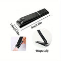 Sharp Edge Stainless Steel Nail Clippers – Fingernail & Toenail Cutter