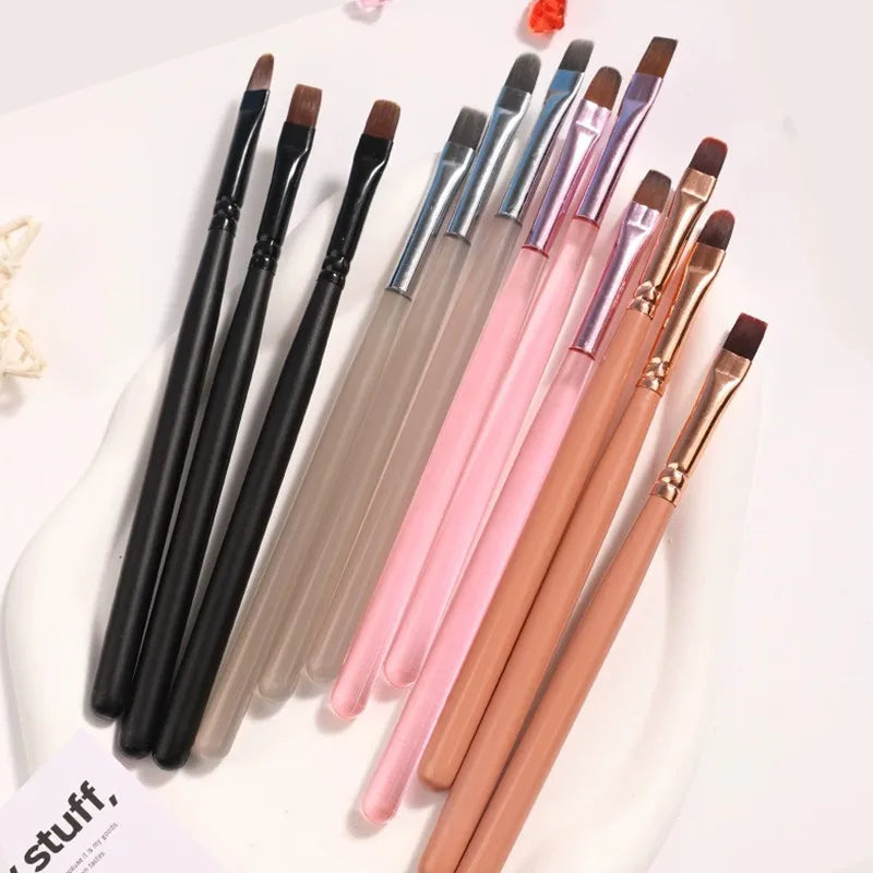 Gel Painting Nail Brush – For Gel Tip Extension &amp; Acrylic Builder, 1/3 Pieces