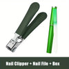 Green Nail File Box