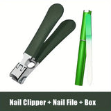 Green Nail File Box
