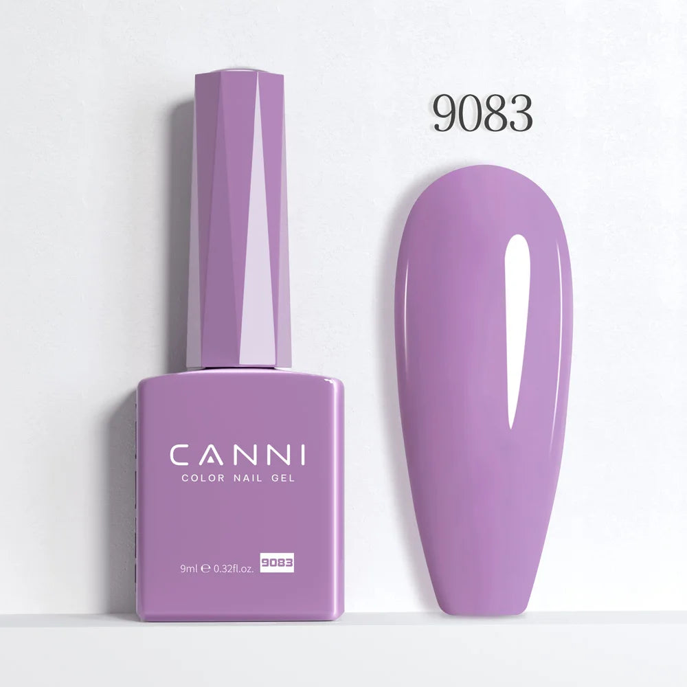 CANNI 9ml Gel Nail Polish 144Colors HEMA/TPO FREE Gorgeous Color Full Coverage Soak Off UV LED Semi Permanent Gel Varnish  Nails
