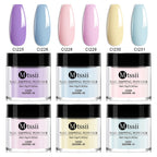6-Piece Natural-Dry Dip Powder Set – No Lamp Needed, Nail Glitter Pigment Dust