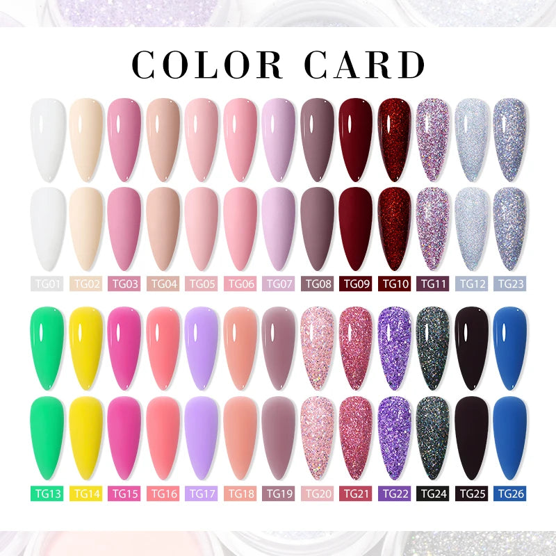 Mtssii 5g/10g Dipping Nail Powder Natural Dry For Manicure Nails Accessories No Need Lamp Cure Acrylic Powder Dipping System