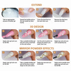 Misscheering Non-Stick Hand Extension Nail Gel – 3D Sculpting & Carving Gel