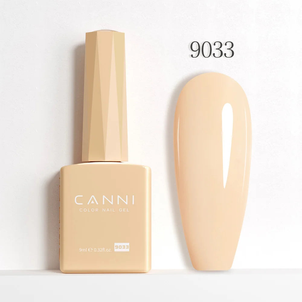 CANNI 9ml Gel Nail Polish 144Colors HEMA/TPO FREE Gorgeous Color Full Coverage Soak Off UV LED Semi Permanent Gel Varnish  Nails