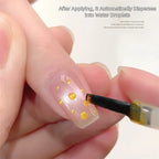 MIANEL No-Wipe Water Droplet Top Coat Set – Clear 3D Crystal Finish