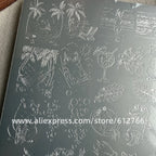 XMQ Summer & Holiday Nail Stamping Plate – Seasonal Image Template