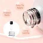 NOCIS Super Top Coat – No-Wipe Glossy Soak-Off LED Gel, Formaldehyde-Free